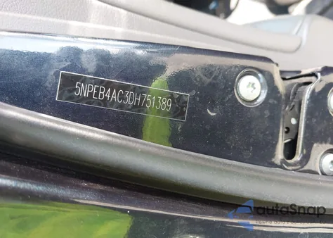 2013 Hyundai Sonata Gls from USA, damaged, VIN 5NPEB4AC3DH751389